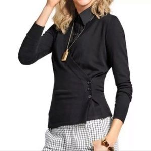 Cabi ballet wrap sweater